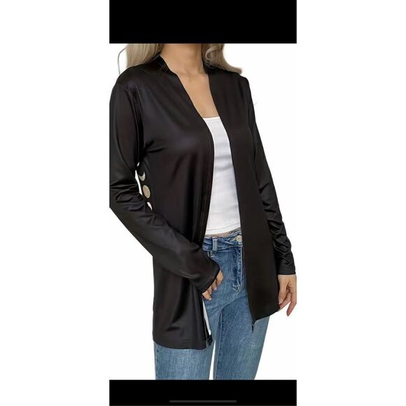 🌚🌞🌙Moon &Sun Long open cardigan super soft. Several sizes , lg-3xl - Picture 3 of 14